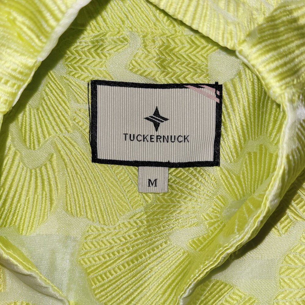 Tuckernuck Yellow Ruffled-Neck Blouse - Picture 7 of 10